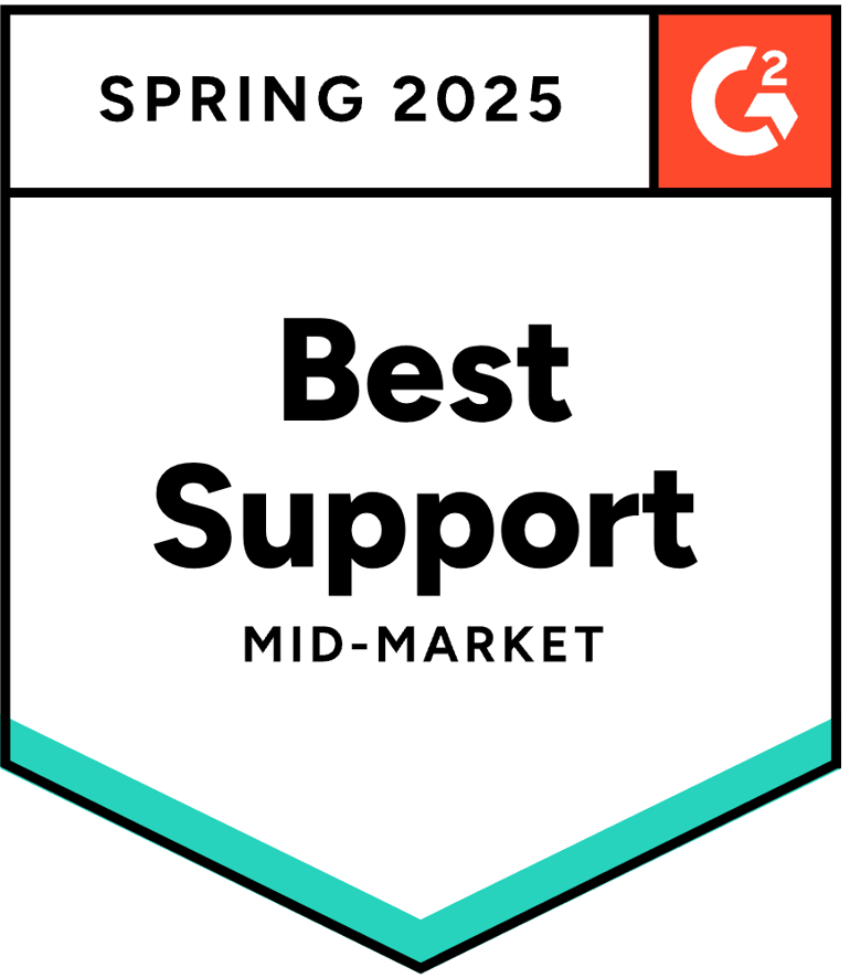 G2 Best Support badge