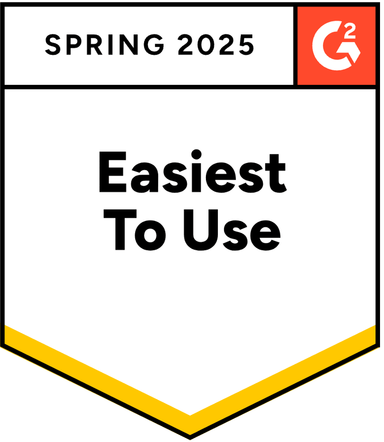 G2 Ease of Use badge